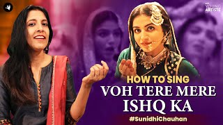 How to sing Voh Tere Mere Ishq Ka  Ghazal  Jubilee  Amit T Sunidhi C  music [upl. by Aile19]