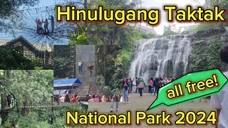 The new Hinulugang Taktak National park Antipolo city  explore  walking tour [upl. by Ainit311]