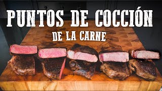 ¿Cuáles son los puntos de Cocción de la Carne  Slucook [upl. by Brantley380]