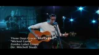 Adam Gontier  Wicked Game Stripped HD CC [upl. by Nollie958]