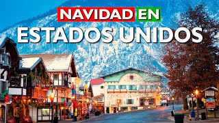 25 Mejores Lugares para la NAVIDAD en los Estados Unidos [upl. by Wahkuna728]