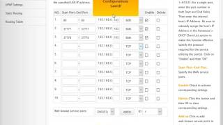 Tenda 11N3 router port forward 2016 [upl. by Oatis603]