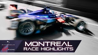 Formula E Montreal EPrix Race Highlights DS Virgin Racing S3 R11 amp R12 [upl. by Tay]