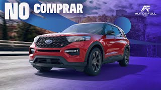 Por estas razones no debes comprar el Ford Explorer 2022  Noticia Rápida [upl. by Yekcim649]