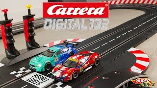 CARRERA DIGITAL132 GT Race Stars Circuit de Voitures GT Ferrari BMW Slotcar [upl. by Toolis887]