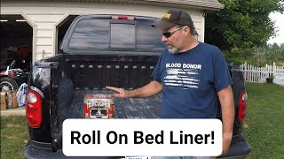 01 Ford F150 Herculiner Bed Liner Install [upl. by Norrek]