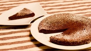 フライパンで作るシンプルなガトーショコラ  Make the Simple Chocolate cake [upl. by Aruon]