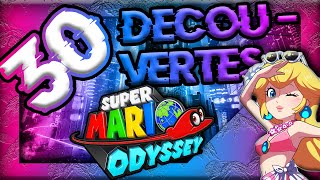 30 DÉCOUVERTES sur MARIO ODYSSEY [upl. by Stevena]