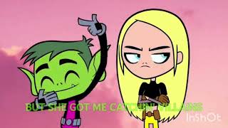 Catching villains  song  teentitansgo beastboy satyaparwat [upl. by Worrad54]