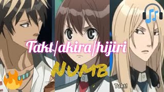 takt x akira x hijiri amv numb scared rider xechs [upl. by Worra]