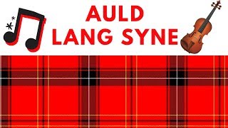 Auld Lang Syne 🎻 Original Version 🎻 Violin Tutorial [upl. by Iztim680]