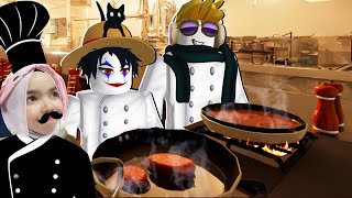 PERTAMA KALI EYRA BUKAK CAFE BERSAMA DGN TheJokerGaming DAN ChoiWangg ONE ARMED COOK MALAYSIA [upl. by Ahsenahs]