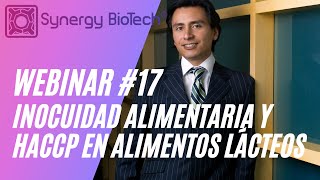 Webinar 17 Inocuidad alimentaria y HACCP en lácteos [upl. by Hareenum238]