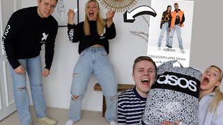 HUSBAND AND WIFE UNISEX ASOS CLOTHING HAUL  James snd Carys [upl. by Caputto]