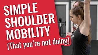 Shoulder CARs  Simple Shoulder Mobility Exercise [upl. by Esinnej]