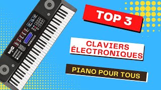 Le Top 3 Meilleures claviers électroniques jouez sans vous ruiner 2023 [upl. by Naitsirt]