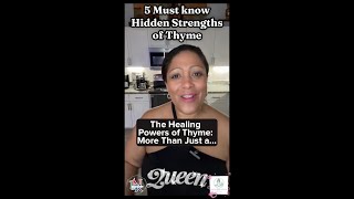 The Healing Powers of Thyme More Than Just a Herb  Natalie Brierre [upl. by Gerianne]