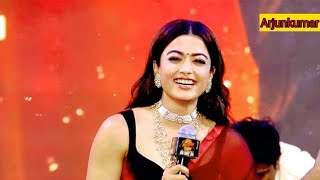 rashmika mandna Allu Arjun stage show Patna [upl. by Christin400]