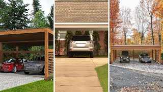 Modern Carport Design Ideas  Modern and Affordable DIY Designs for Your Home in 2024 [upl. by Yvette]