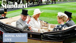 Royal Ascot LIVE Watch Royal processions at horse racing event [upl. by Monk]