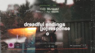 Dreadful Endings JO Sniping Showdown [upl. by Asert]