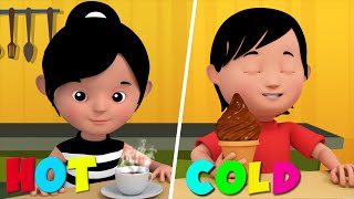 The Opposites Song  3D Nursery Rhymes For Kids  Learn Opposites for Babies by Kids Tv [upl. by Notsae]