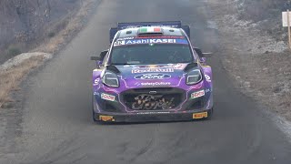 Rallye Monte Carlo 2022  SS58  Sébastien Loeb takes the lead [upl. by Yerfej]