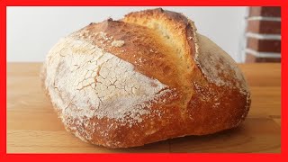 🔴Cómo hacer PAN CASERO FÁCIL Y RÁPIDO🥖 con harina común  3 Ingredientes [upl. by Charin]