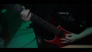 Slipknot  Prosthetics  guitar cover by Natalia [upl. by Aisauqal]