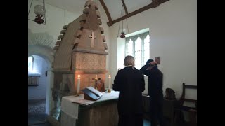 Orthodox Service In Saint Melangells Shrine Church [upl. by Thais]