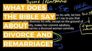 What does the Bible say about Divorce and Remarriage  Matthew 53132  Scripture Study [upl. by Repinuj]