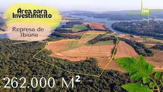 Área na Represa de Ibiúna para Investimento [upl. by Fosdick124]