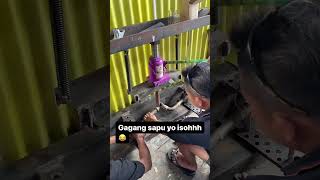 proses center fork vespa yang mleot atau bengkong [upl. by Minsk642]