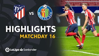 Highlights Atlético de Madrid vs Getafe CF 10 [upl. by Learrsi33]