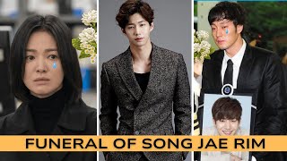 Emotional 😢So Ji Sub Ji Chang Wook Song Hye Kyo and Queen Woo Cast Bid Farewell at Song Jae Rim [upl. by Medorra]