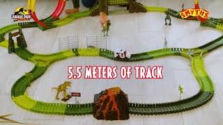 Jurassic Park Track Loop Playset  Smyths Toys [upl. by Fronia]