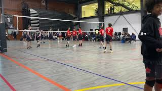 Day 1 AVA 3 u15 canuck red vs beaverlodge set 2 [upl. by Faucher]