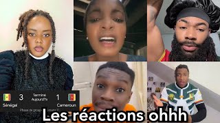 😱🇸🇳31🇨🇲 LES REACTIONS APRÈS LE MATCH DU CAMEROUNSÉNÉGAL [upl. by Lamee16]