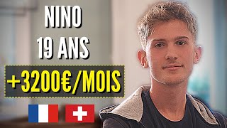 Nino 19 ans 3200€ par mois FRONTALIER SUISSE [upl. by Ramaj883]