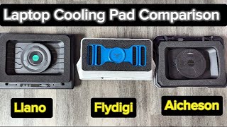 I Tested Top 3 Laptop Cooling Pads  Llano V12  Flydigi BS1  Aicheson K1  Comparison  Gaming [upl. by Neened]