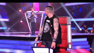 X Factor ALL judges shocked Chris Sheehy performs One More Night The Voice Australia Blind auditions [upl. by Sualakcin]