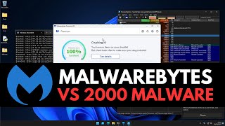 Malwarebytes vs 2000 Malware [upl. by Ueih59]