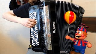 Pinwheel Circus  FNaF World Accordion cover [upl. by Ceevah]