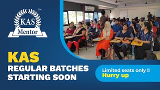 New KAS Batch Starting soon  Start preparing with the Best KAS PSC coaching center in Kerala [upl. by Nnywg]