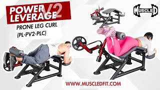 Power Leverage V2 Prone Leg Curl PLPV2PLC [upl. by Nicholson500]