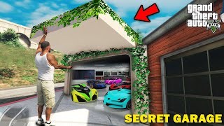 GTA 5  Franklin Unlocking The Most Secret Garage In His House GTA 5 [upl. by Kurys692]