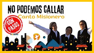 🟢No Podemos Callar COVER Canto para el DOMUND y COREOGRAFÍA incluida [upl. by Saiff71]