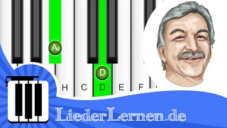 James Last  Biscaya  Klavier lernen  Musiknoten  Akkorde [upl. by Nomma639]