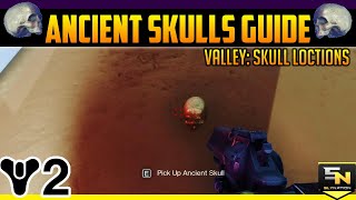 Destiny 2  Ancient Skulls Guide Where to find all 7 Skulls in Eternity Valley [upl. by Ariaes337]