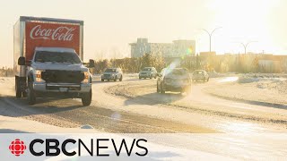 Its like driving on an ice rink Yellowknife residents call for improved road conditions [upl. by Hgielra]